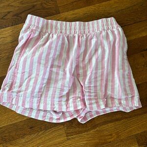 Old navy pink pin stripe shorts.